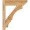 Ekena Millwork Balboa Slat Rough Sawn Outlooker, Western Red Cedar, 6"W x 20"D x 24"H OUT06X20X24BOA06RWR - alternate 2
